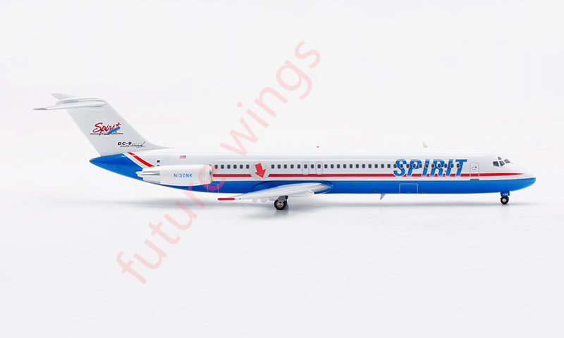 1:200 InFlight200 Spirit Airlines DC-9-40 N130NK Diecast Aircraft Model With Stand