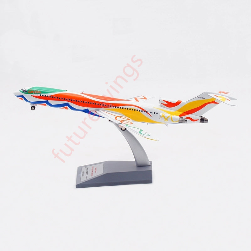 1:200 InFlight200 Braniff Airlines  B727-200 N407BN Aircraft Model With Stand