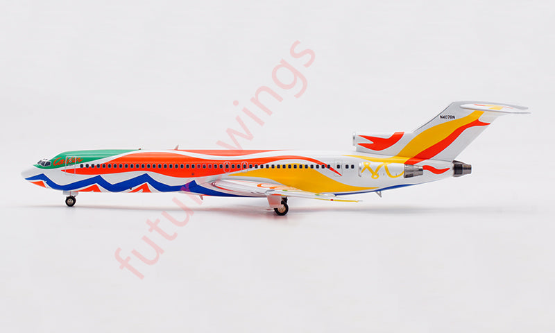 1:200 InFlight200 Braniff Airlines  B727-200 N407BN Aircraft Model With Stand