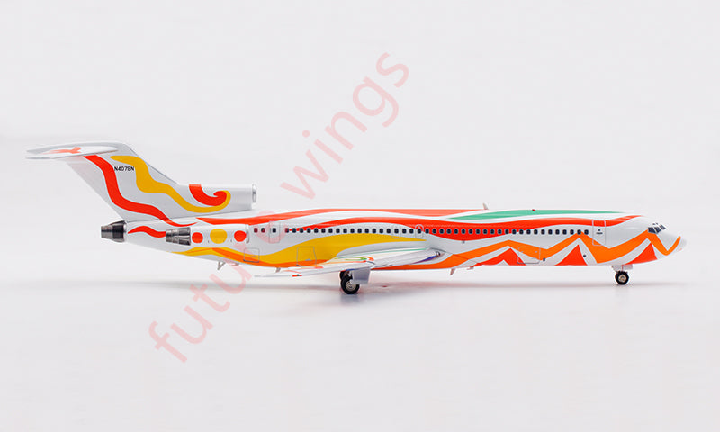 1:200 InFlight200 Braniff Airlines  B727-200 N407BN Aircraft Model With Stand