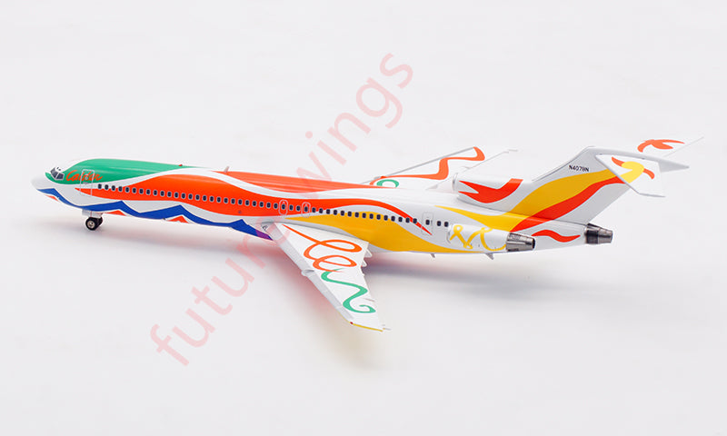 1:200 InFlight200 Braniff Airlines  B727-200 N407BN Aircraft Model With Stand