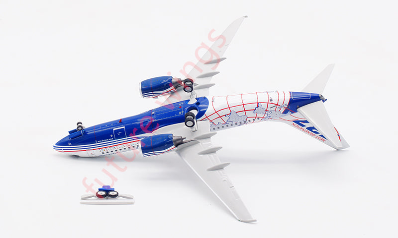 1:200 InFlight200 Boeing House Color B737-700 N1791B Aircraft Model With Stand