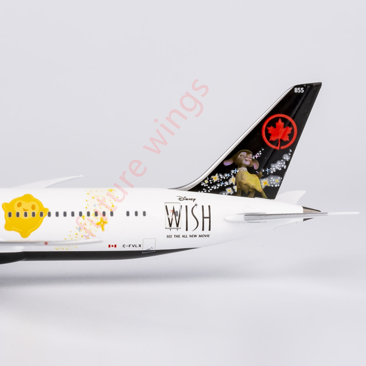 1:400 NG Lite Air Canada 787-9 C-FVLX "Wish" Aircraft Model+Free Tractor