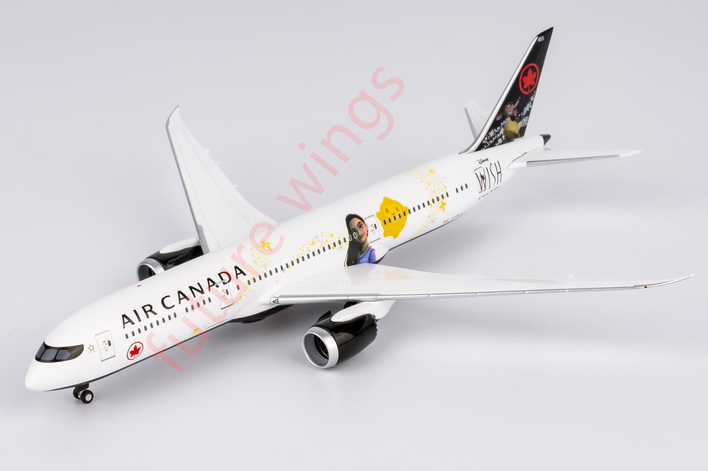 1:400 NG Lite Air Canada 787-9 C-FVLX "Wish" Aircraft Model+Free Tractor