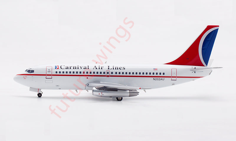 1:200 InFlight200 Carnival Airlines B737-200 N202AU Aircraft Model With Stand