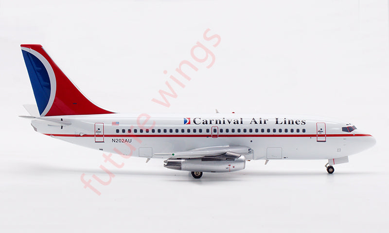 1:200 InFlight200 Carnival Airlines B737-200 N202AU Aircraft Model With Stand