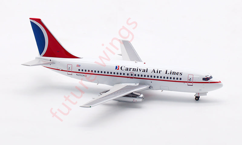 1:200 InFlight200 Carnival Airlines B737-200 N202AU Aircraft Model With Stand