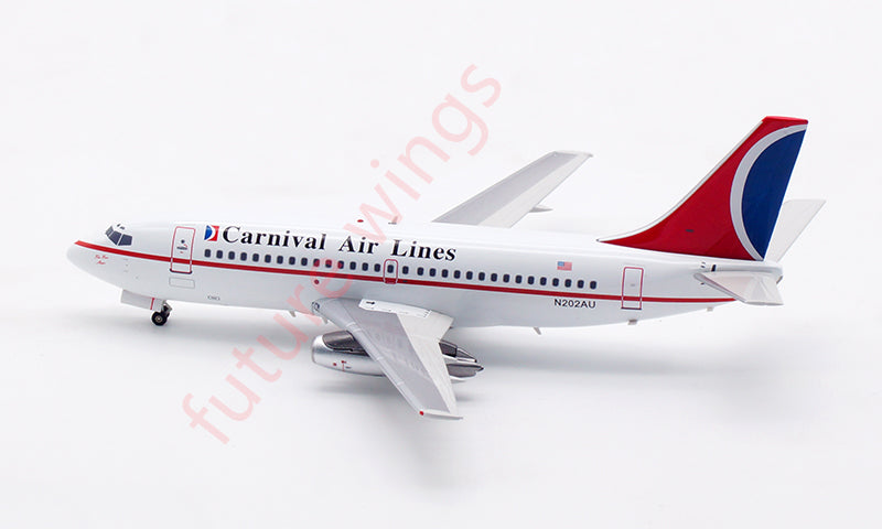 1:200 InFlight200 Carnival Airlines B737-200 N202AU Aircraft Model With Stand