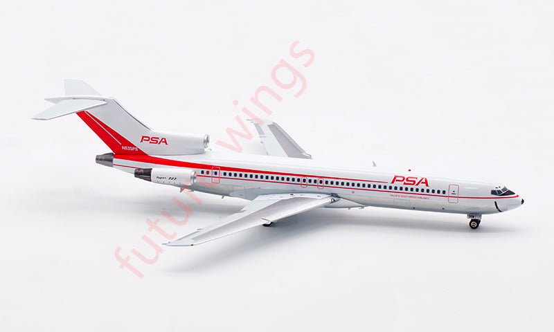 1:200 InFlight200 PSA B727-200 N535PS Aircraft Model With Stand