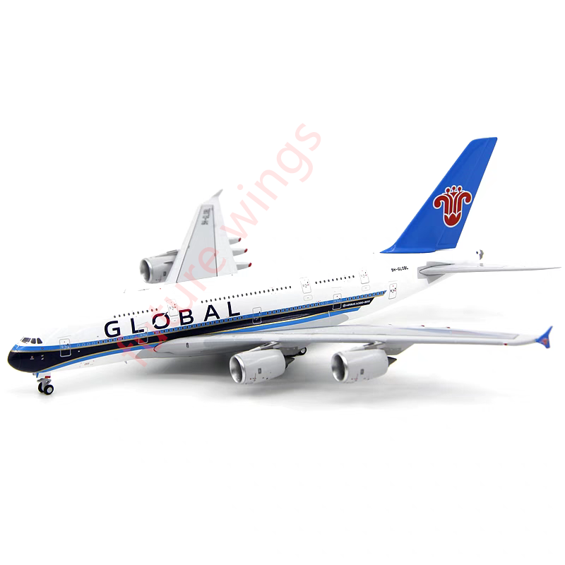 1:400 APOLLO China Southern A380-800 Diecast Aircraft Model+Free Tractor