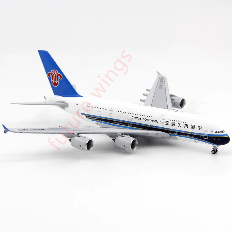 1:400 APOLLO China Southern A380-800 Diecast Aircraft Model+Free Tractor