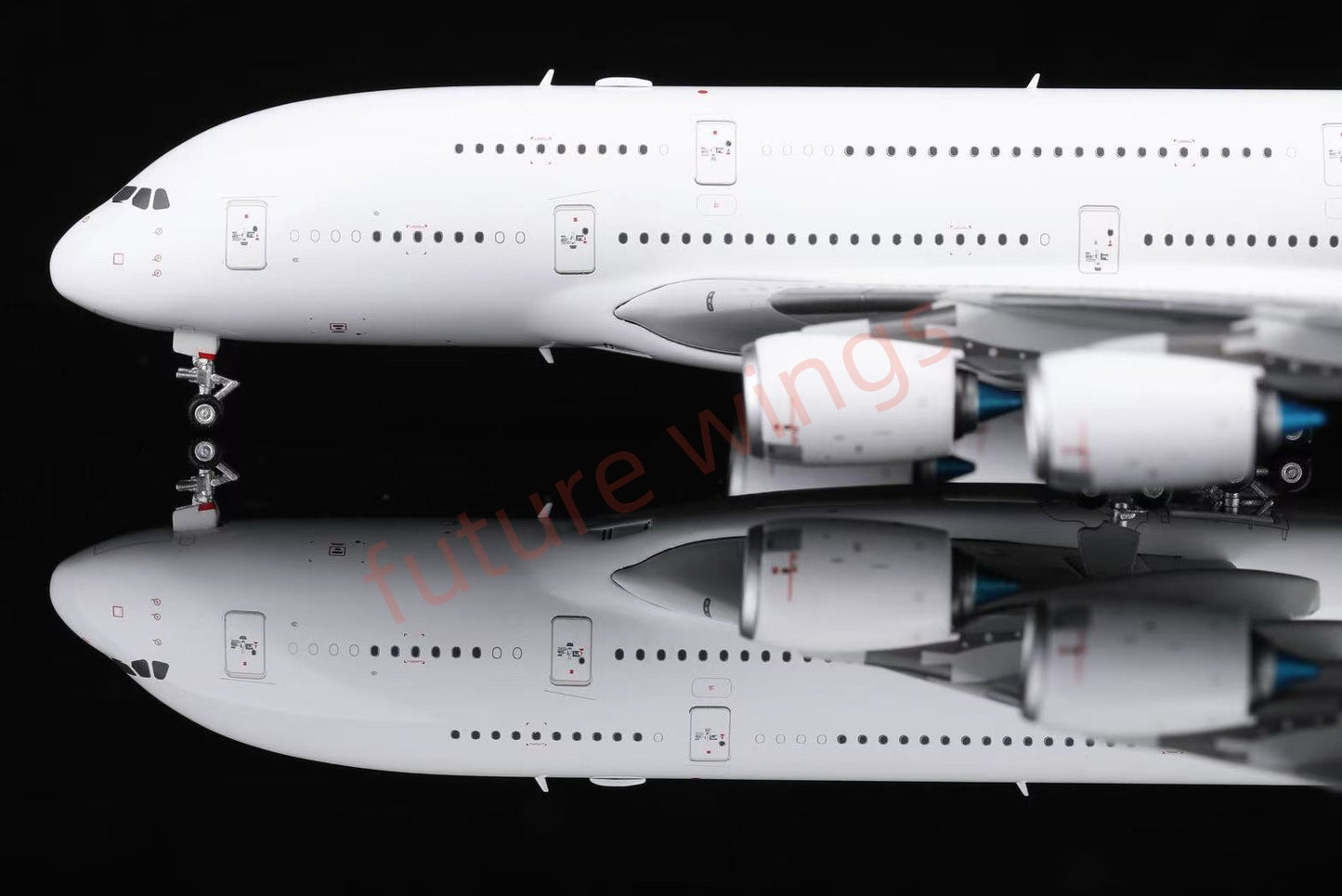 1:400 HX Models Airbus A380 Aircraft Model +Free TractorC Aircraft Model+Free Tractor