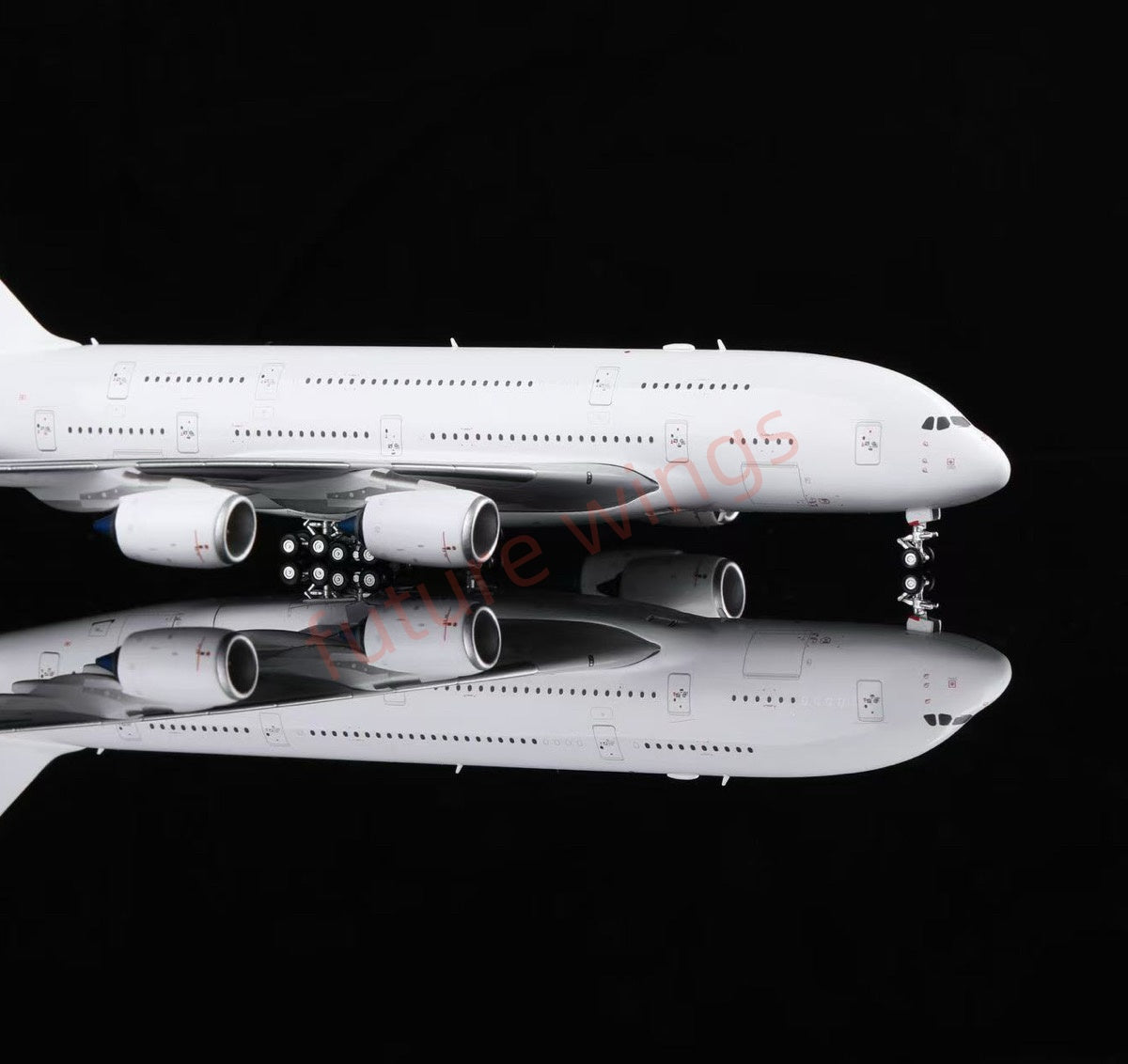 1:400 HX Models Airbus A380 Aircraft Model +Free TractorC Aircraft Model+Free Tractor