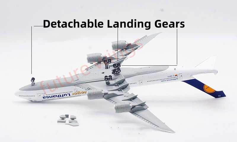 1:200 SQ Wings Lufthansa Airlines B747-8 D-ABYK Diecast Aircraft Model