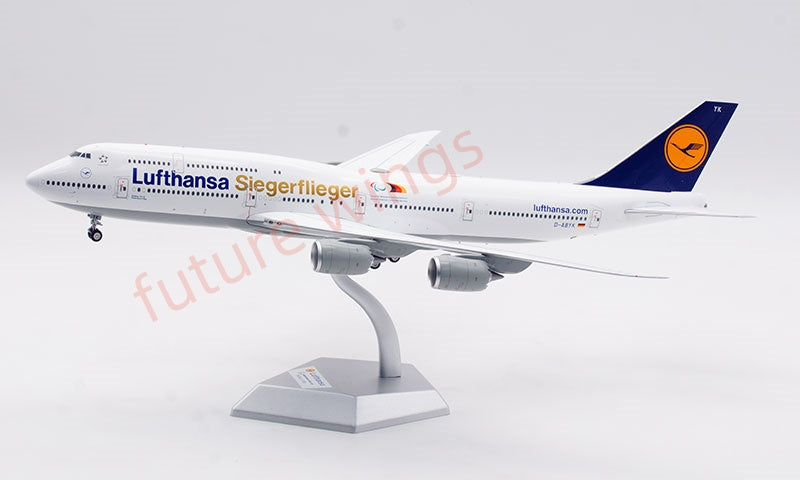 1:200 SQ Wings Lufthansa Airlines B747-8 D-ABYK Diecast Aircraft Model