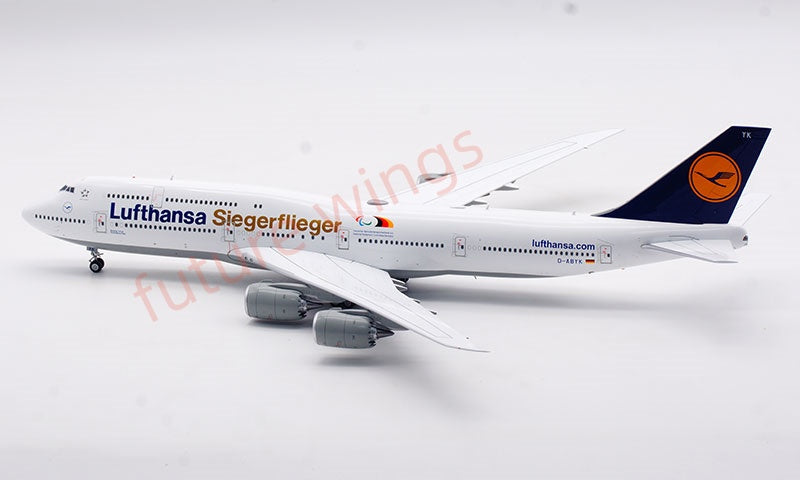 1:200 SQ Wings Lufthansa Airlines B747-8 D-ABYK Diecast Aircraft Model