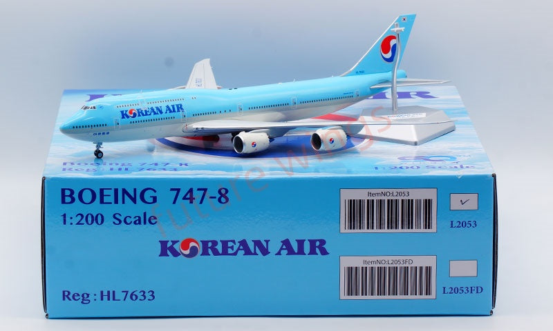 1:200 SQ Wings Korean Air B747-8I HL7633 Diecast Aircraft Model