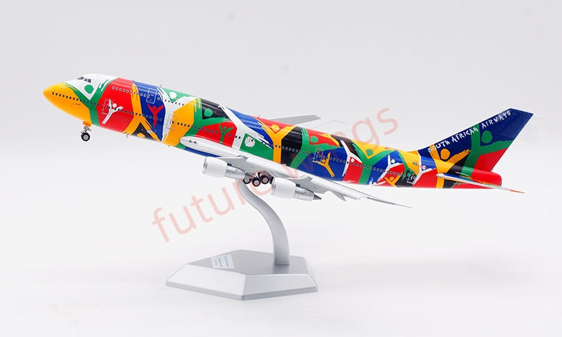 1:200 SQ Wings South African Airways B747-300 ZS-SAJ Diecast Aircraft Model