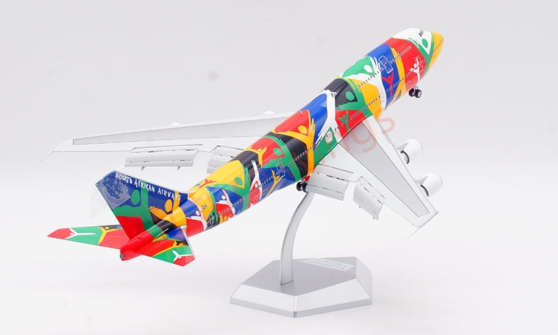 1:200 SQ Wings South African Airways B747-300 ZS-SAJ Diecast Aircraft Model