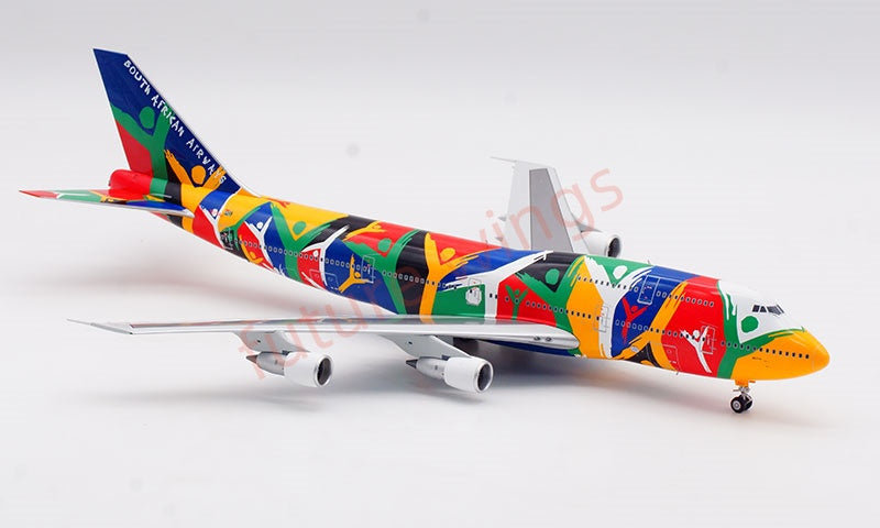 1:200 SQ Wings South African Airways B747-300 ZS-SAJ Diecast Aircraft Model