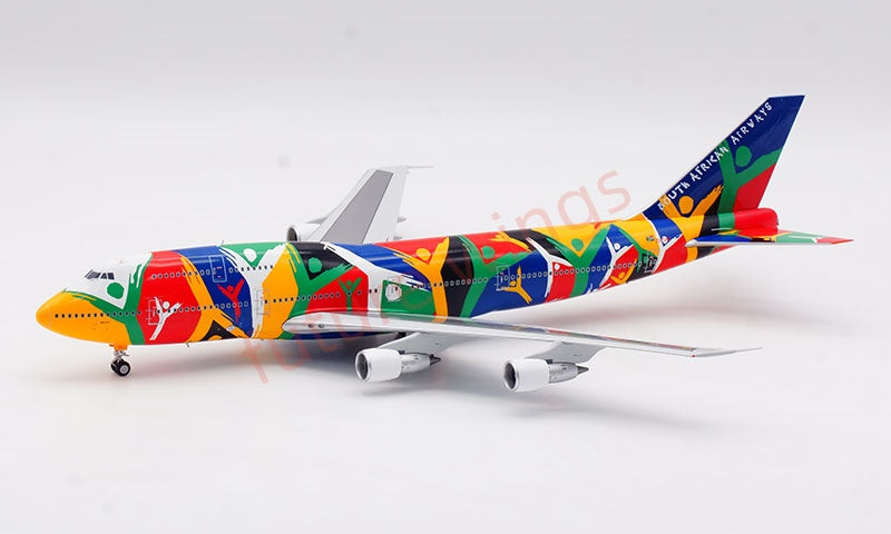 1:200 SQ Wings South African Airways B747-300 ZS-SAJ Diecast Aircraft Model