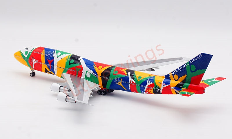 1:200 SQ Wings South African Airways B747-300 ZS-SAJ Diecast Aircraft Model