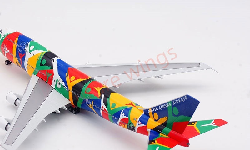 1:200 SQ Wings South African Airways B747-300 ZS-SAJ Diecast Aircraft Model