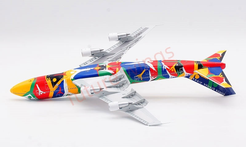 1:200 SQ Wings South African Airways B747-300 ZS-SAJ Diecast Aircraft Model