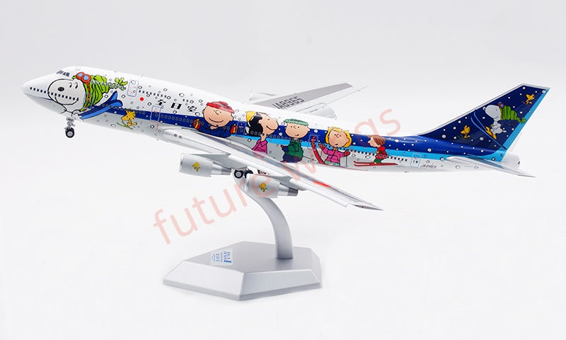 1:200 SQ Wings ANA B747-400D JA8965 “Snoopy” Diecast Aircraft Model