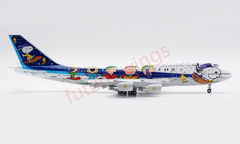 1:200 SQ Wings ANA B747-400D JA8965 “Snoopy” Diecast Aircraft Model