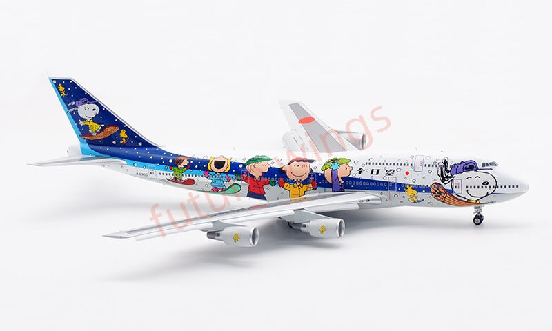 1:200 SQ Wings ANA B747-400D JA8965 “Snoopy” Diecast Aircraft Model