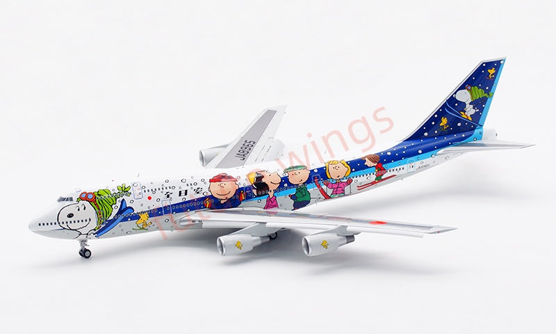 1:200 SQ Wings ANA B747-400D JA8965 “Snoopy” Diecast Aircraft Model