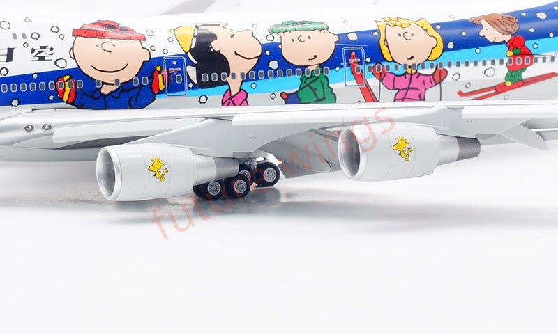 1:200 SQ Wings ANA B747-400D JA8965 “Snoopy” Diecast Aircraft Model