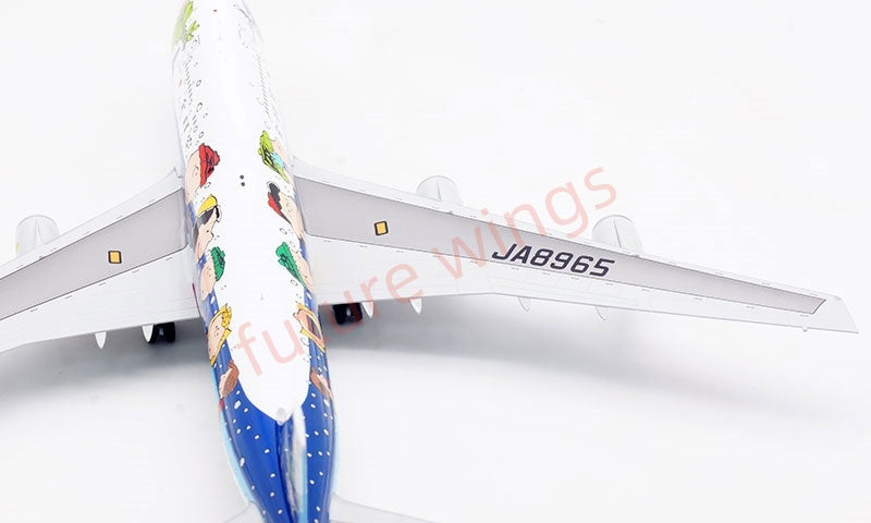 1:200 SQ Wings ANA B747-400D JA8965 “Snoopy” Diecast Aircraft Model