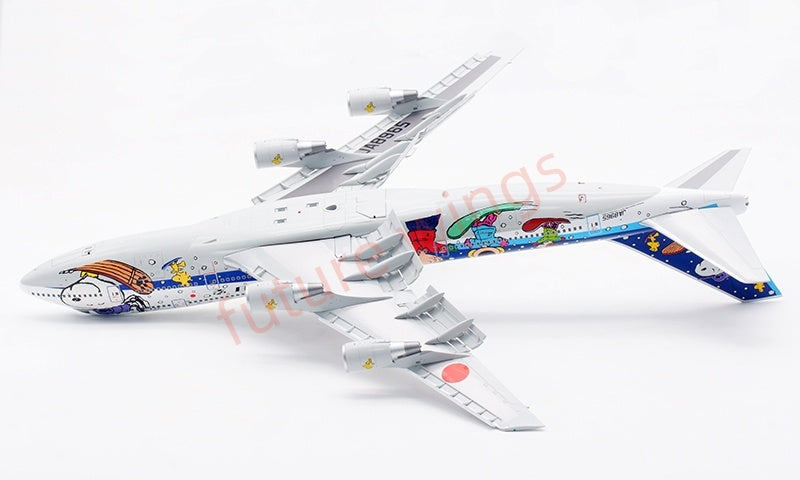 1:200 SQ Wings ANA B747-400D JA8965 “Snoopy” Diecast Aircraft Model