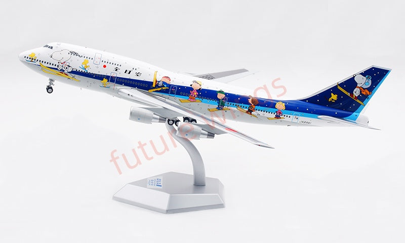 1:200 SQ Wings ANA B747-100SR JA8961 “Snoopy” Diecast Aircraft Model