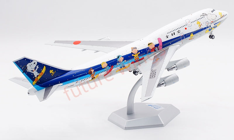 1:200 SQ Wings ANA B747-100SR JA8961 “Snoopy” Diecast Aircraft Model