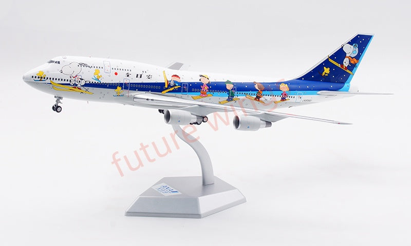 1:200 SQ Wings ANA B747-100SR JA8961 “Snoopy” Diecast Aircraft Model