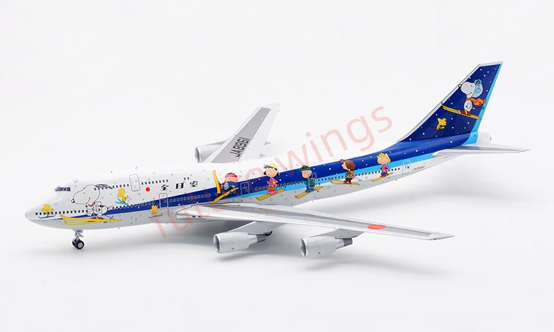 1:200 SQ Wings ANA B747-100SR JA8961 “Snoopy” Diecast Aircraft Model