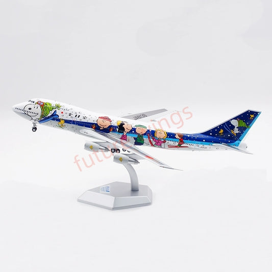 1:200 SQ Wings ANA B747-100SR JA8139  “Snoopy” Diecast Aircraft Model