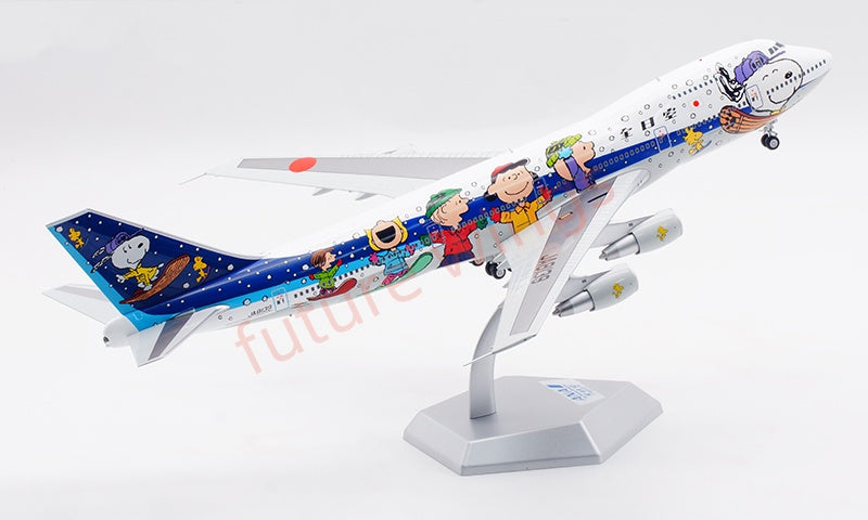 1:200 SQ Wings ANA B747-100SR JA8139  “Snoopy” Diecast Aircraft Model