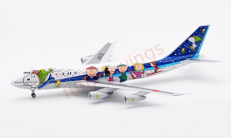 1:200 SQ Wings ANA B747-100SR JA8139  “Snoopy” Diecast Aircraft Model