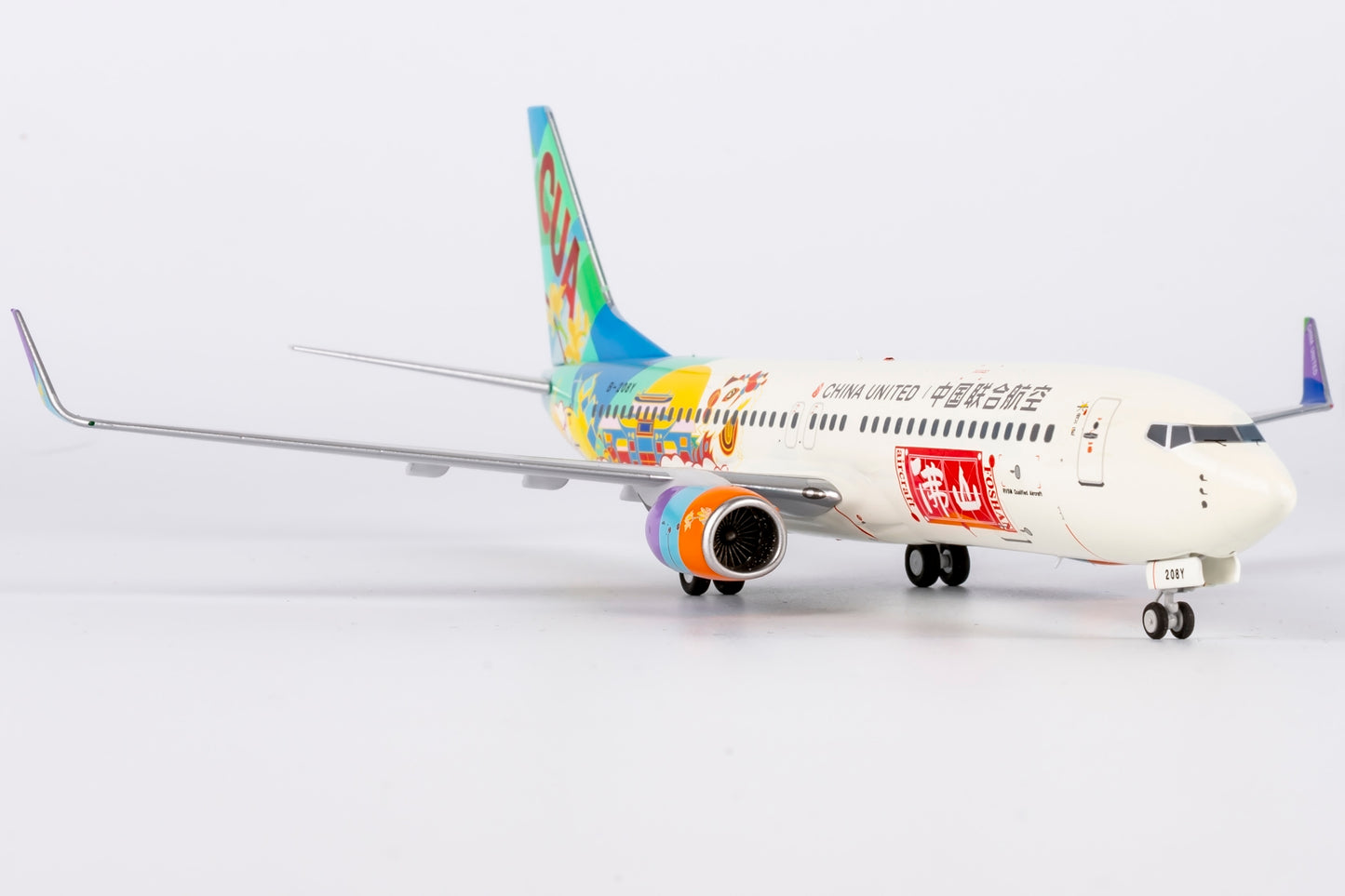 1:200 NG Models 08005 China United Airlines B737-800 B-208Y "Foshan" Aircraft Model