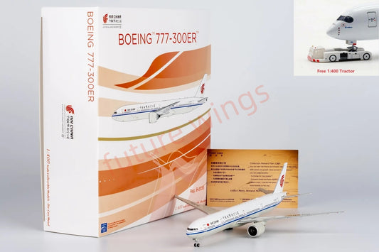 1:400 NG Models NG73063 Air China B777-300ER B-2036 Aircraft Model+Free Tractor