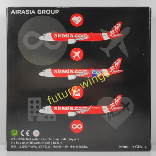 1:400 PandaModel Air Asia A321neo 9M-VAC HS-EAC HS-EAB Aircraft Model+Free Tractor