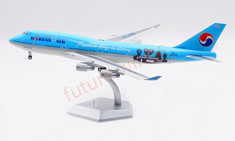1:200 SQ Wings Korean Air B747-400 HL7488 Diecast Aircraft Model