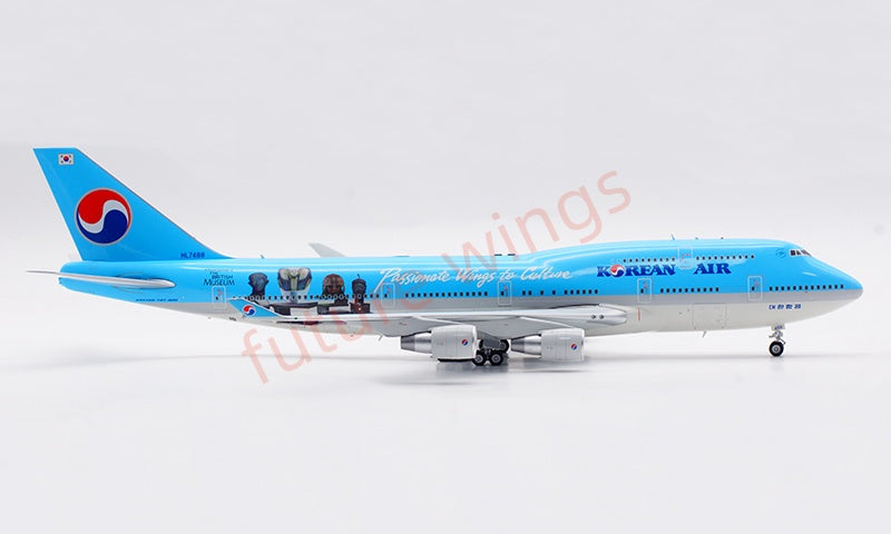 1:200 SQ Wings Korean Air B747-400 HL7488 Diecast Aircraft Model