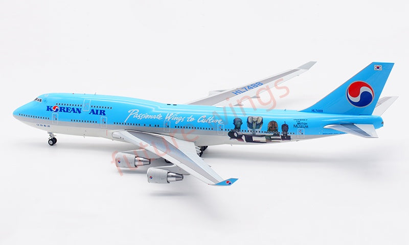 1:200 SQ Wings Korean Air B747-400 HL7488 Diecast Aircraft Model
