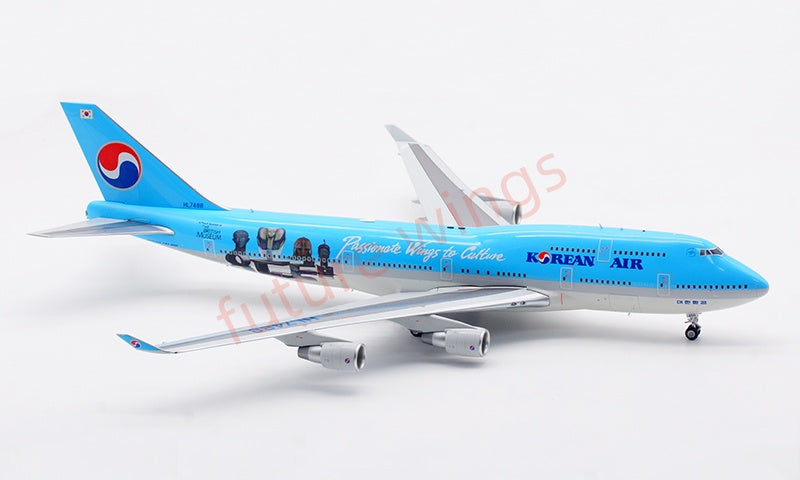 1:200 SQ Wings Korean Air B747-400 HL7488 Diecast Aircraft Model