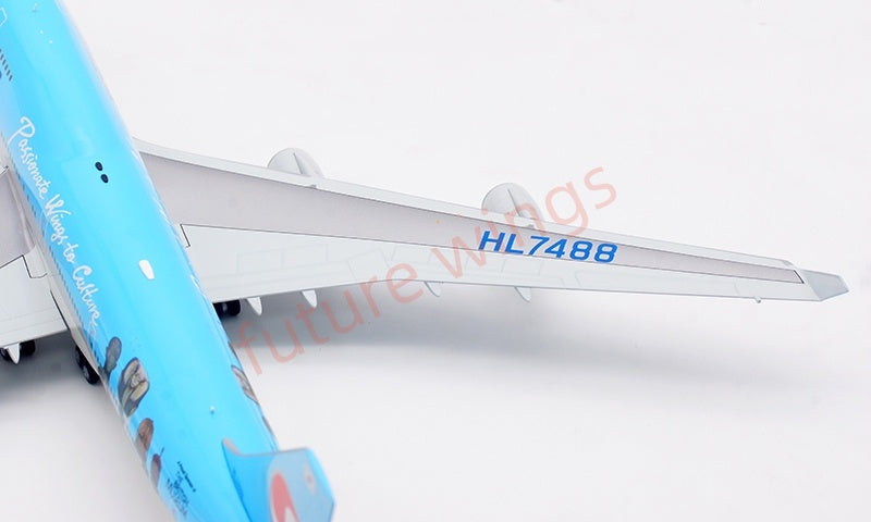 1:200 SQ Wings Korean Air B747-400 HL7488 Diecast Aircraft Model